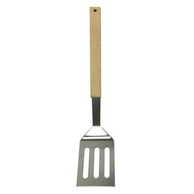 Щипцы нержавеющая сталь для барбекю плоские дерево ручка металл 1,5 мм ЩБ1/1,5 Лесниково