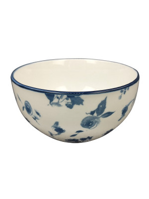 Салатник фарфоровый 14 см 650 мл Blue calico Коралл