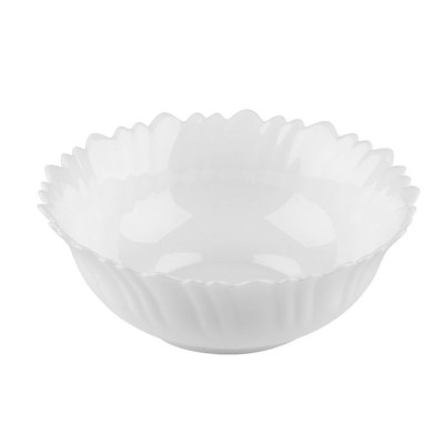 Салатник стеклокерамический 15 см 470 мл белый Dolche Vita Mallony Салатник стеклокерамический 15 см 470 мл белый Dolche Vita Mallony