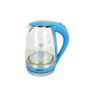 Мини фото Чайник стеклянный электрический 1,5 л 2,2 кВт подсветка синий Е-279 Energy