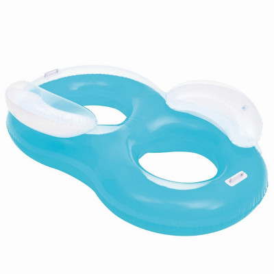 Круг для плавания 188*117 см для двоих BestWay Круг для плавания 188*117 см для двоих BestWay