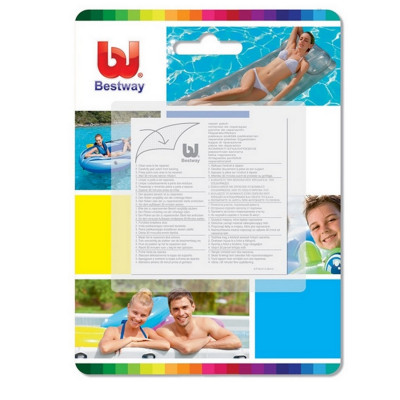 Набор самоклеящихся заплаток 10 шт 6,5*6,5 см BestWay