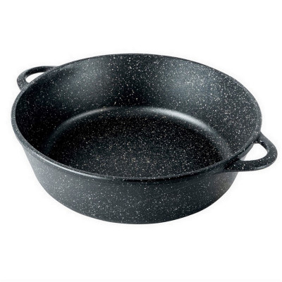 Жаровня алюминиевая 3,5 л 26х9,5 см Универсальная Гранит Горница Жаровня алюминиевая 3,5 л 26х9,5 см Универсальная Гранит Горница