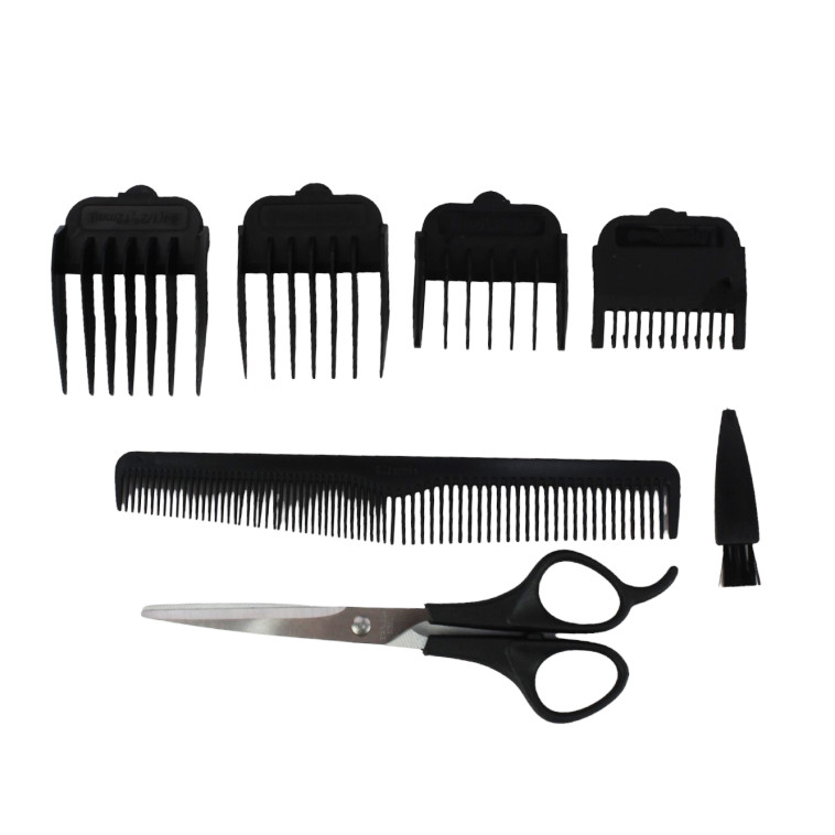 Картинка Машинка для стрижки 7 Вт 4 насадки R.415 Baizheng