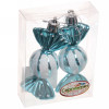 Мини изображение Набор елочных игрушек 2 шт 8 см голубой Конфетки таинственное очарование Серпантин