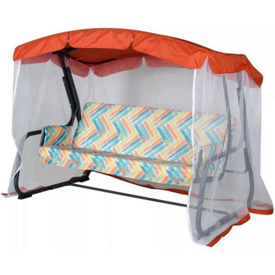 Качели садовые Удачная мебель Тропикана, антрацитовый, до 300кг, 2100*1270*1650мм