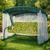 Мини изображение Качели садовые Удачная мебель Тропикана, зеленый, нагрузка до 300кг, 2100*1270*1650мм