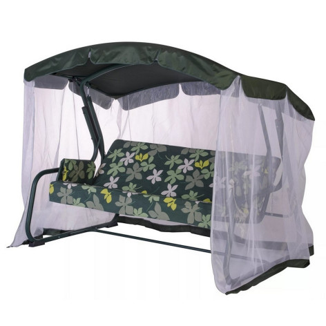 Качели садовые Удачная мебель Тропикана, зеленый, до 300кг, 2100*1270*1650мм