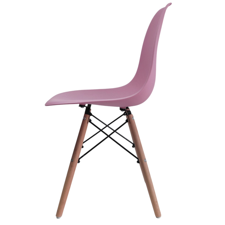 Фото Стул полипропилен до100 кг розовый Eames