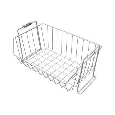 Полка металлическая для кухни настольная 37.5х22х18 см черный Baizheng