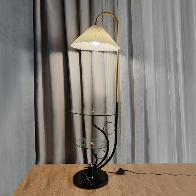 Изображение Торшер светодиодный 3 плафона 155х40х28 см 8Вт 80LM 8м2 микс Baizheng