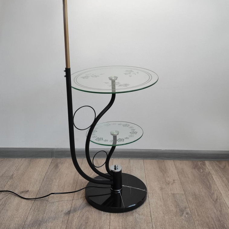 Фотография Торшер светодиодный 3 плафона 155х40х28 см 8Вт 80LM 8м2 микс Baizheng