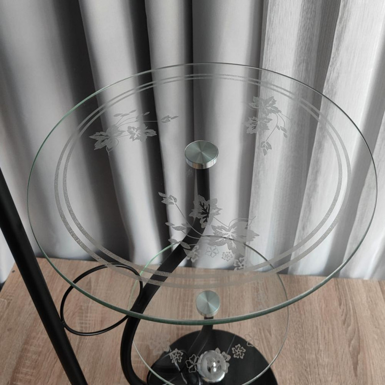 Рисунок Торшер светодиодный 3 плафона 155х40х28 см 8Вт 80LM 8м2 микс Baizheng