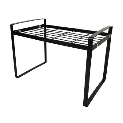 Полка металлическая для кухни 33*20.5*24 см над микроволновой печью черный Baizheng Полка металлическая для кухни 33*20.5*24 см над микроволновой печью черный Baizheng