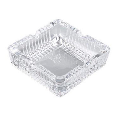 Пепельница стеклянная 15х4 см квадратная прозрачный YG1016 Baizheng Пепельница стеклянная 15х4 см квадратная прозрачный YG1016 Baizheng