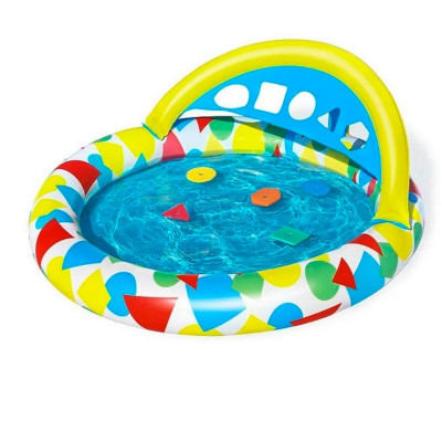 Бассейн надувной 120*117*46 см 45 л 5 игрушек BestWay