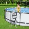 Мини фото №1 Бассейн каркасный 488*122 см 19480 л фильтр-насос лестница тент BestWay