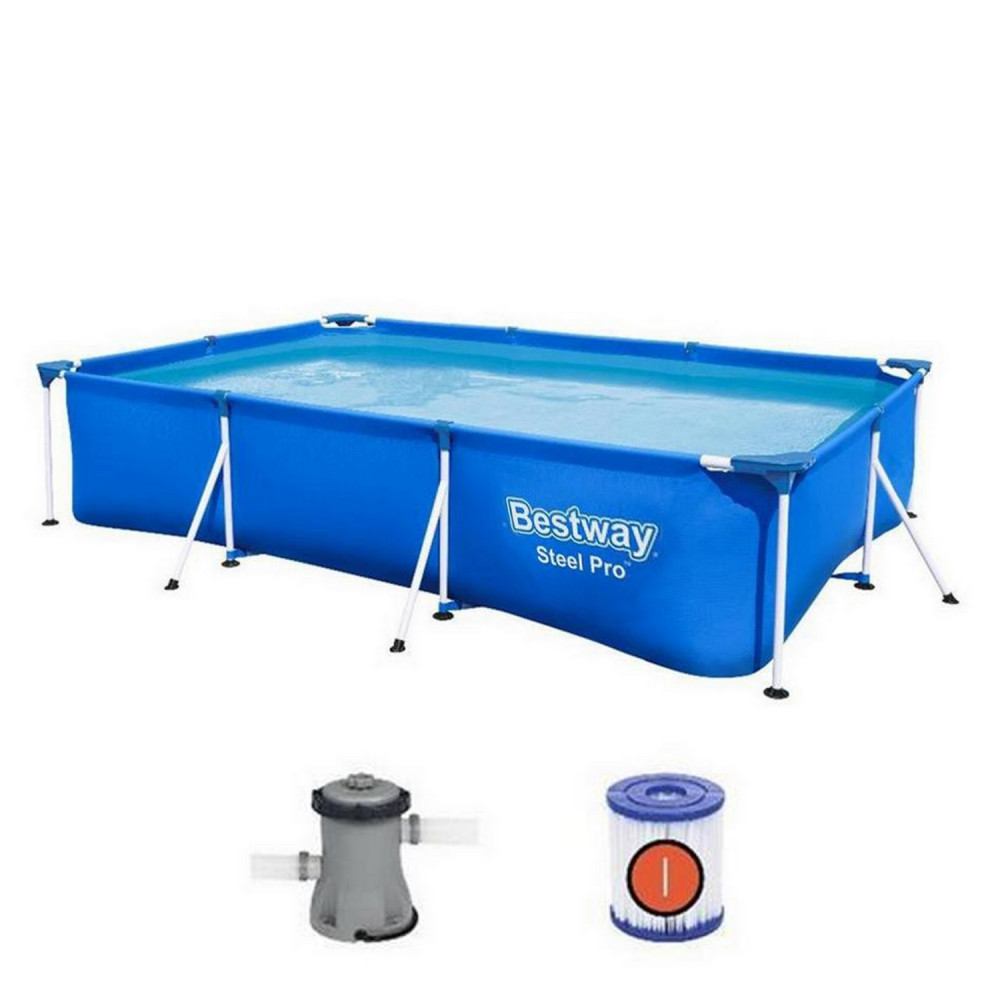 Бассейн каркасный 300*201*66 см 3300л фильтр-насос BestWay
