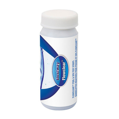 Тест на свободный хлор 0-100млн-1 рН: 6,2-8,4 щелочность:0-240млн-1 BestWay