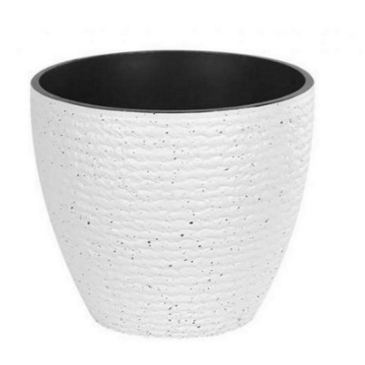 Горшок пластиковый 4,1 л 20*18*17 см белый Baizheng
