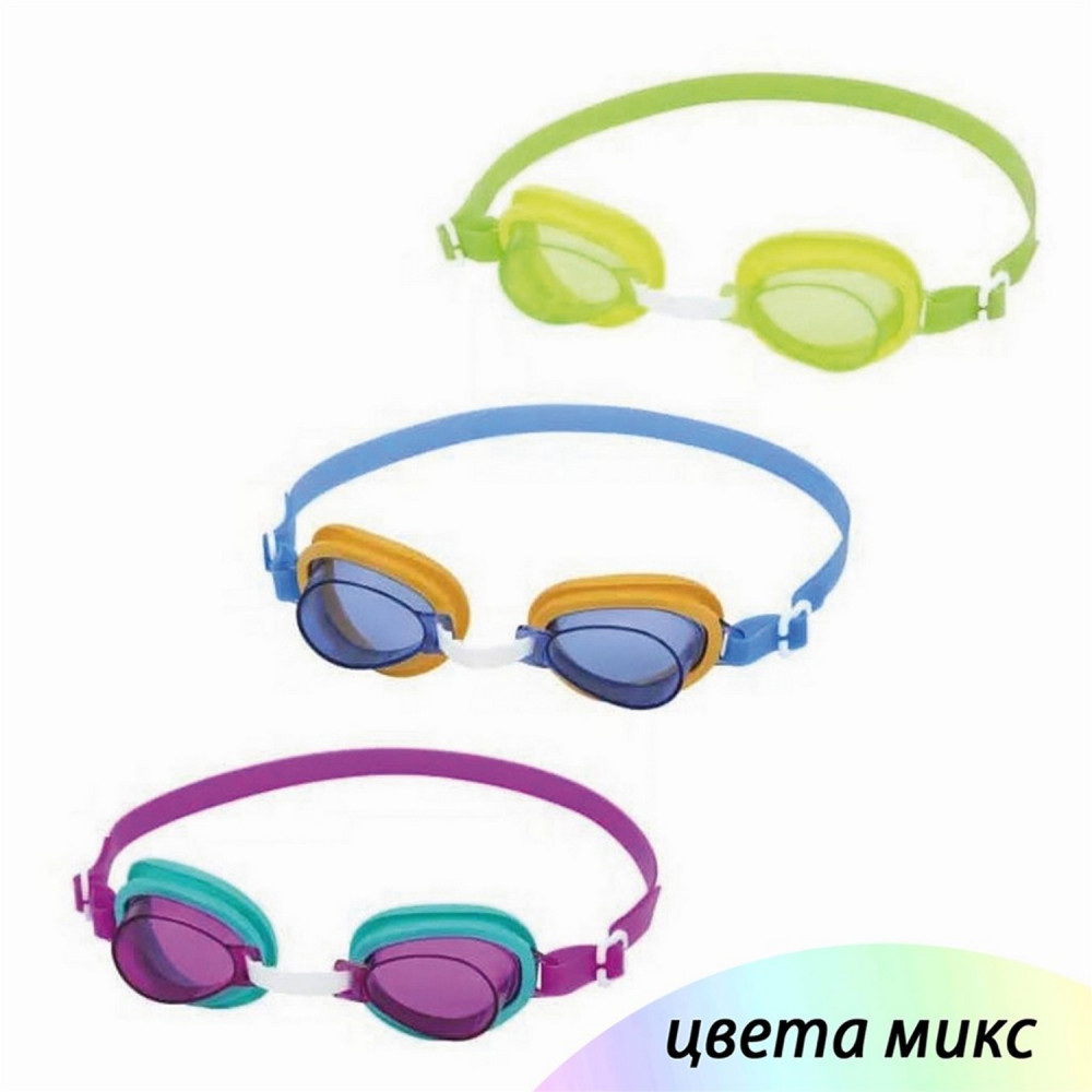 Очки для плавания от 3-х лет Lil Lightning Swimmer ассорти BestWay