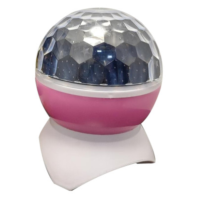 Диско шар светодиодный 2 плафона звездное небо Bluetooth авто Double Magic