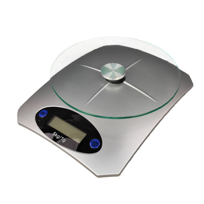 Весы кухонные электронные 5 кг 14х19,4х1,3 см дисплей белый KZ-E6 Baizheng