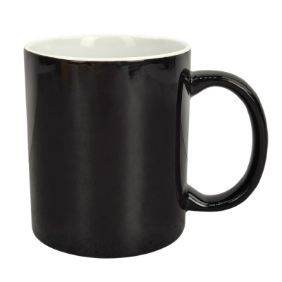 Кружка керамическая 320 мл черный Baizheng