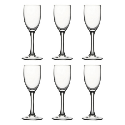 Набор стеклянный рюмок 6 шт 73 мл для ликера Imperial Plus Pasabache