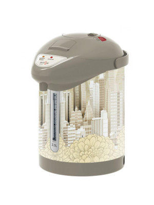 Термопот Maxtronic 2,8 л 750 Вт с нержавеющей стальной колбой, 1 режим, бежевый