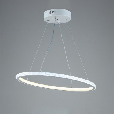 Люстра светодиодная кухонная 54*30*45 см 100Вт 12500 LM 30м2 3 цвета пульт прилож белый Baizheng