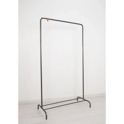 Вешалка металлическая гардеробная 82х39х150 см графит Радуга 1 ЗМИ Вешалка металлическая гардеробная 82х39х150 см графит Радуга 1 ЗМИ