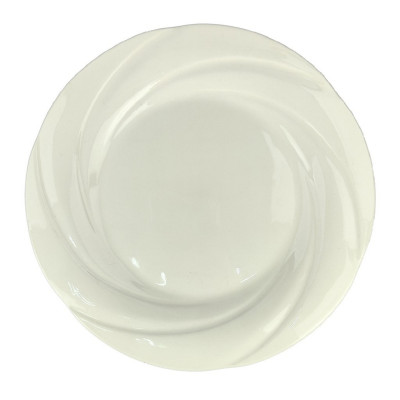 Блюдо керамическое  20 см ромашка белый Общепит Коралл