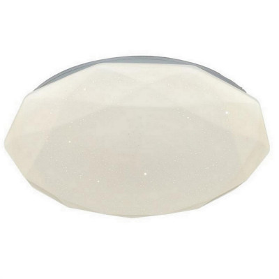 Светильник потолочный светодиодный 50см 36Вт 3600Лм 15м2 пульт белый Baizheng