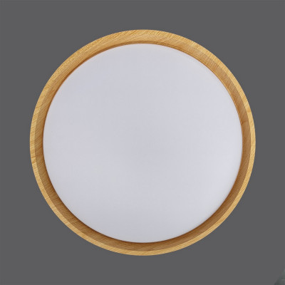 Светильник потолочный светодиодный 49см 36Вт 3600Лм 15м2 пульт дерево Baizheng