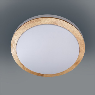 Светильник потолочный светодиодный 49*6.5см 36Вт 3600Лм 15м2 пульт дерево Baizheng