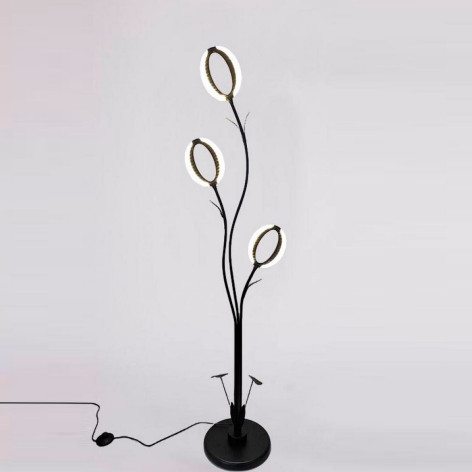 Торшер светодиодный 3 плафона 152х35х28 см 8Вт 80LM 8м2 микс Baizheng