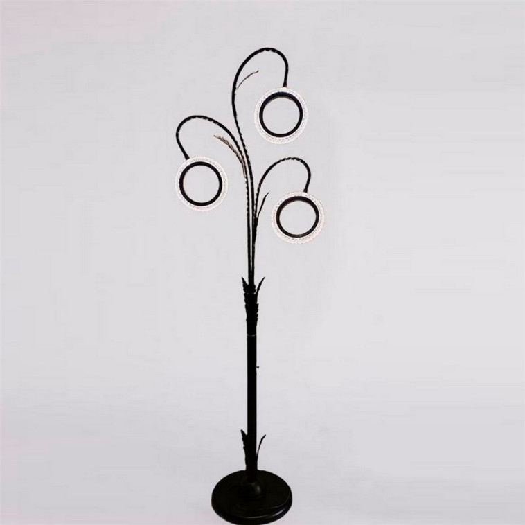 Торшер светодиодный 3 плафона 155х45х28 см 8Вт 80LM 8м2 микс Baizheng