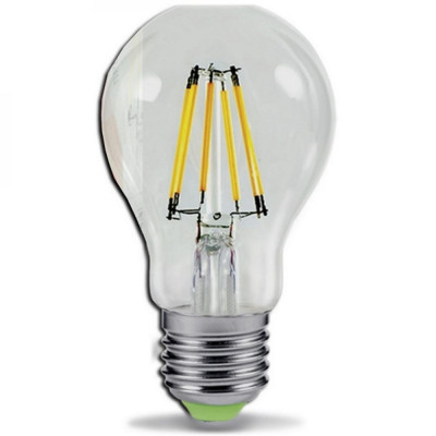 Лампа светодиодная декоративная  ASD LED 9Вт 230В Е27 3000к 810Лм Прозрачная A60-deco