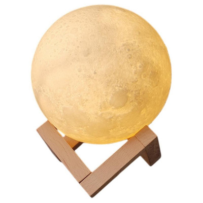 Ночник светодиодный 18 см 5 Вт USB подставка дерево Луна Baizheng Ночник светодиодный 18 см 5 Вт USB подставка дерево Луна Baizheng
