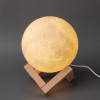 Мини изображение Ночник светодиодный 18 см 5 Вт USB подставка дерево Луна Baizheng