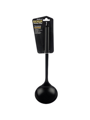 Половник нержавеющая сталь 34х9,5 см ручка из non-stick черный Classico Nero Mallony