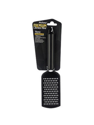 Терка нерж сталь 23,5x5,7 см плоская ручка из non-stick Classico Nero Mallony Терка нерж сталь 23,5x5,7 см плоская ручка из non-stick Classico Nero Mallony