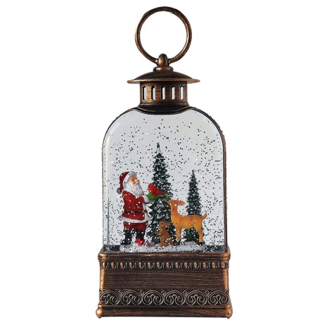 Светильник светодиодный 24 см 3АА музыкальный микс Фонарь NP-8049 Fex