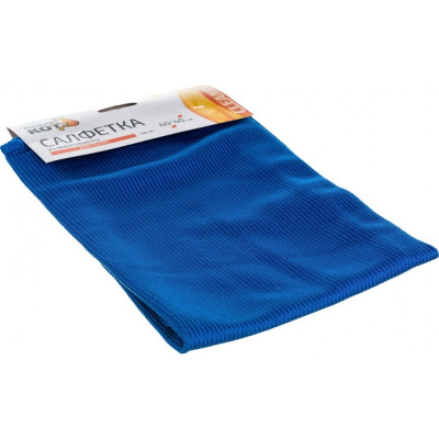 Салфетка микрофибра 40х40 см 250 гp/м² для стекол микс CM-05 Рыжий кот