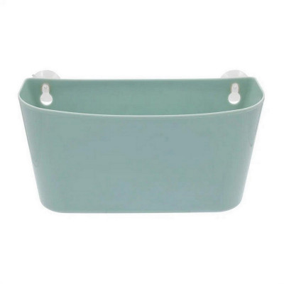 Полка пластиковая для ванной 28,4х10,7х15,5 см навесная серая мистерия Krita Berossi Полка пластиковая для ванной 28,4х10,7х15,5 см навесная серая мистерия Krita Berossi