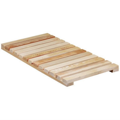 Решетка деревянная напольная 70х35х3,2 см для ванной и бани Nika