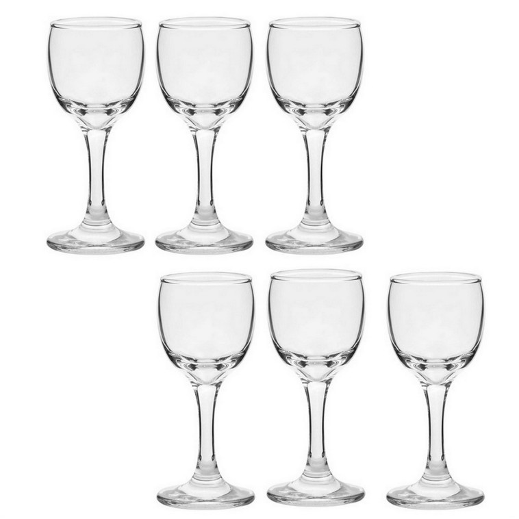 Набор стеклянный рюмок 6 предметов 60 мл Bistro Pasabahce