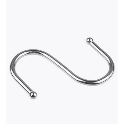 Набор металлических крючков на рейлинг 6 шт металлик Fortuna Mallony