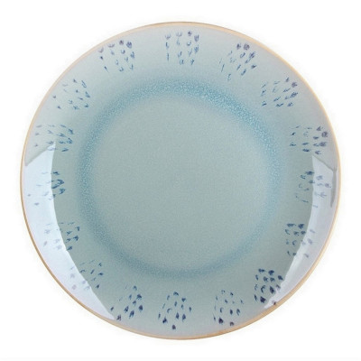 Тарелка керамическая обеденная 26,5 см голубой Lampedusa Коралл